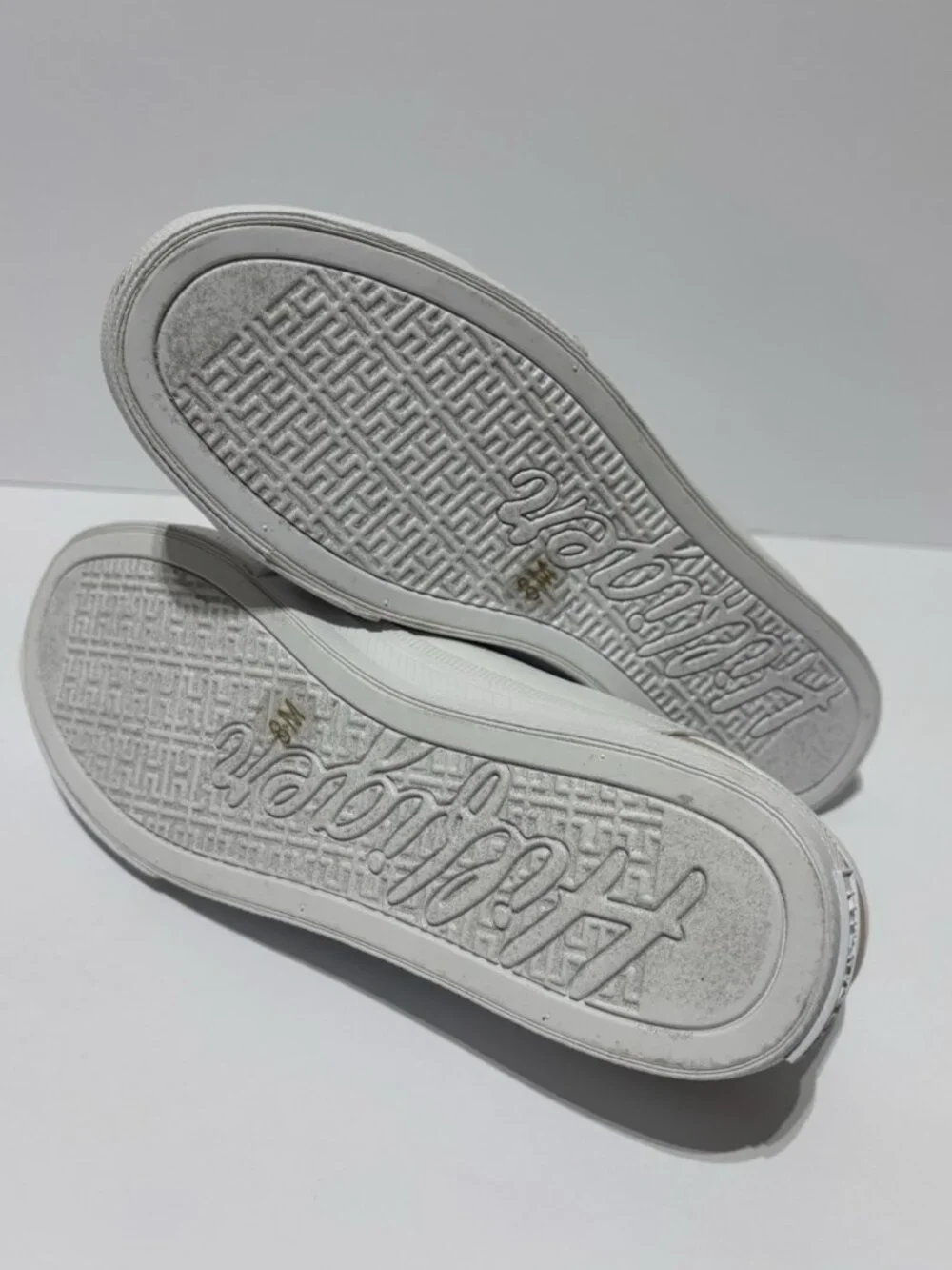Tommy Hilfiger Women’s Laddi White Lace-Up Sneakers, Size 8 M